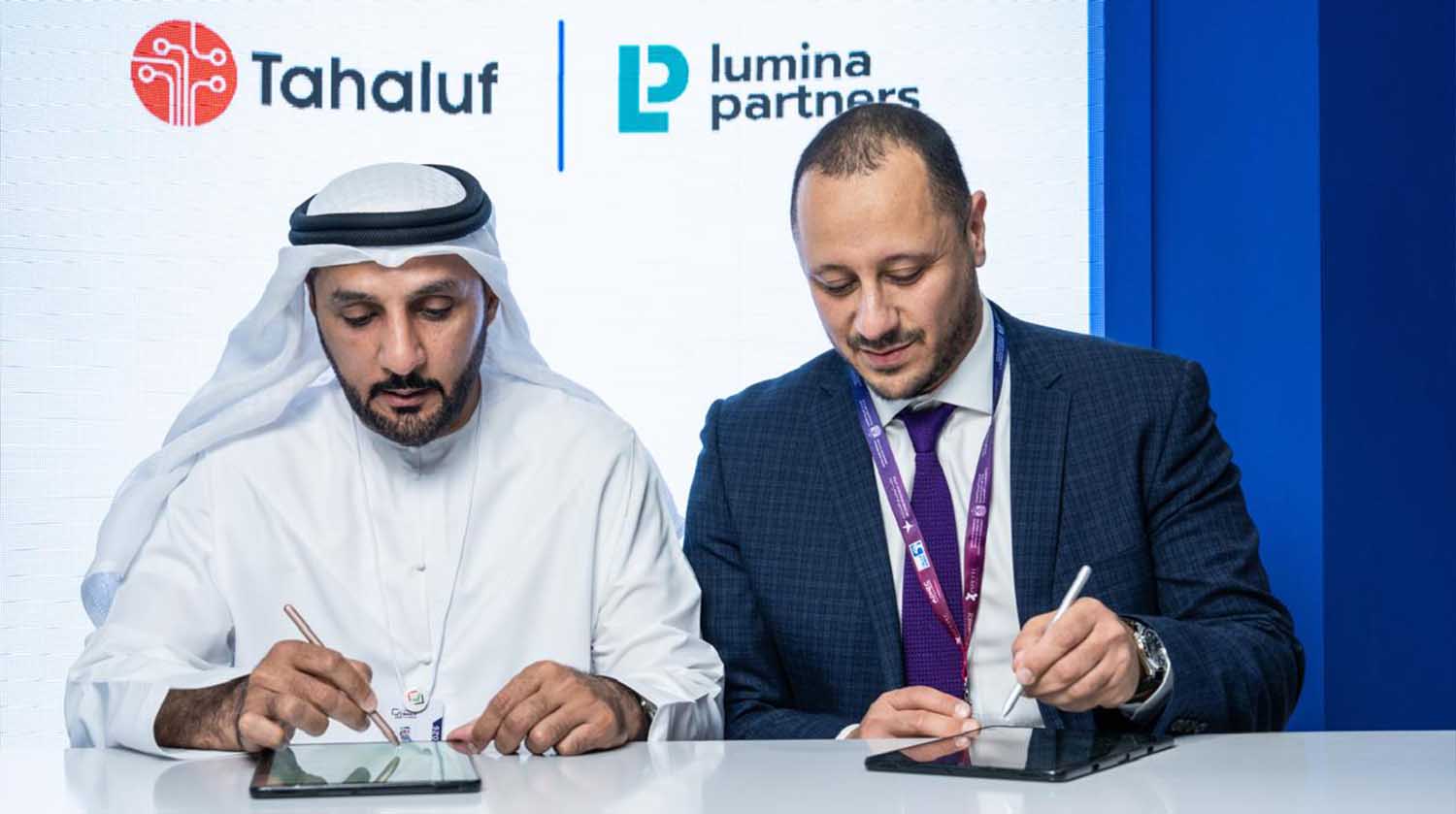 Mention_Tahaluf has signed a strategic partnership agreement with Lumina Partners
